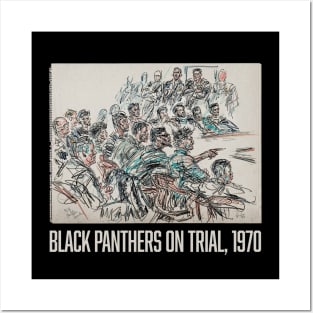 Black Panthers on Trial Posters and Art